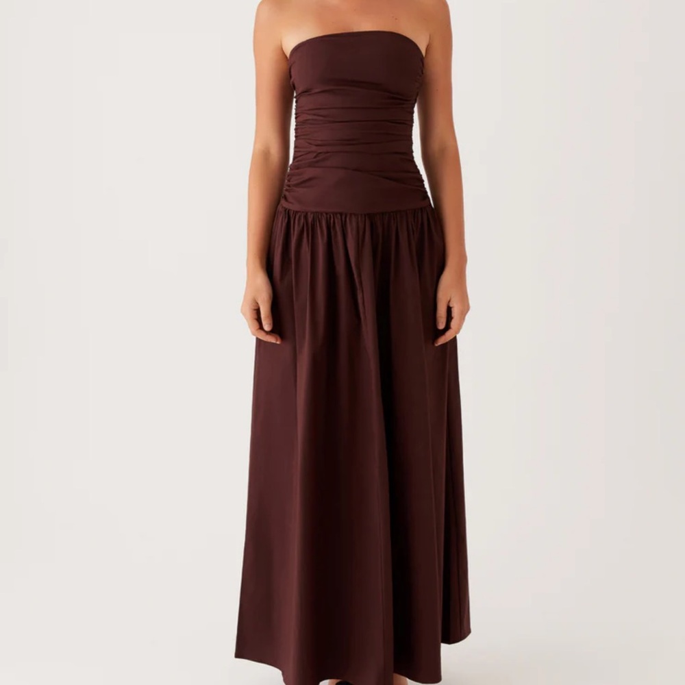 Peppermayo Exclusive - Carmel Maxi Dress - Brown